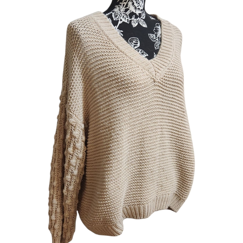 Blu Pepper Button Back Knit Sweater - image 4